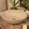 vasque ronde en pierre