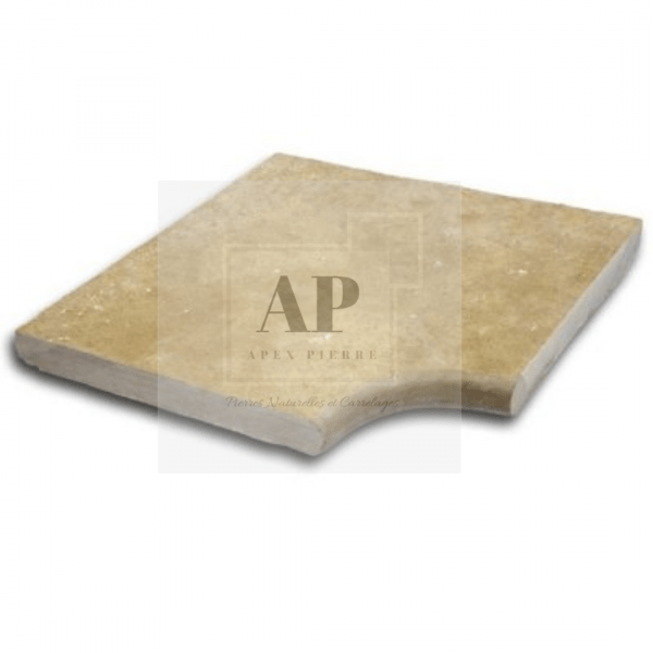Margelles angles rentrant Apex Pierre